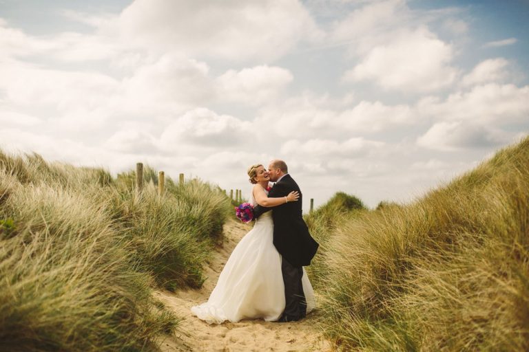 Hannah & Carl’s Wedding at St Cwyfan’s Church-In-The-Sea