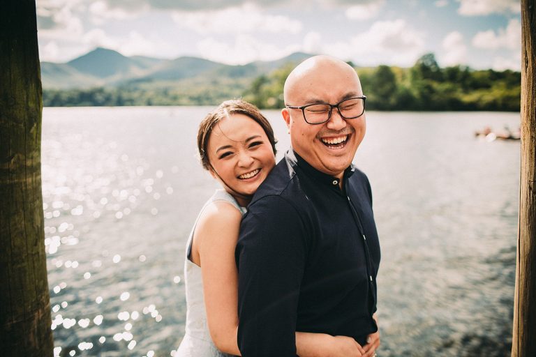 Elaine & Andrew Portraits in the Lake District
