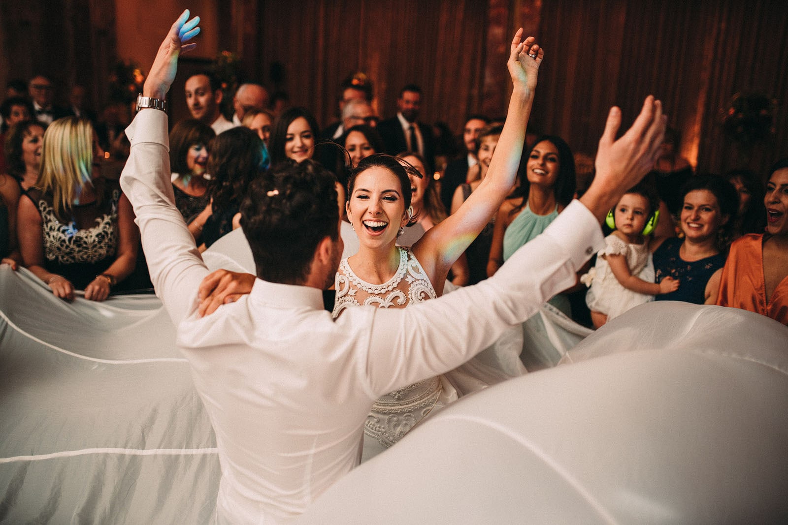 Jewish Wedding Dancing at the Royal Lancaster Hotel