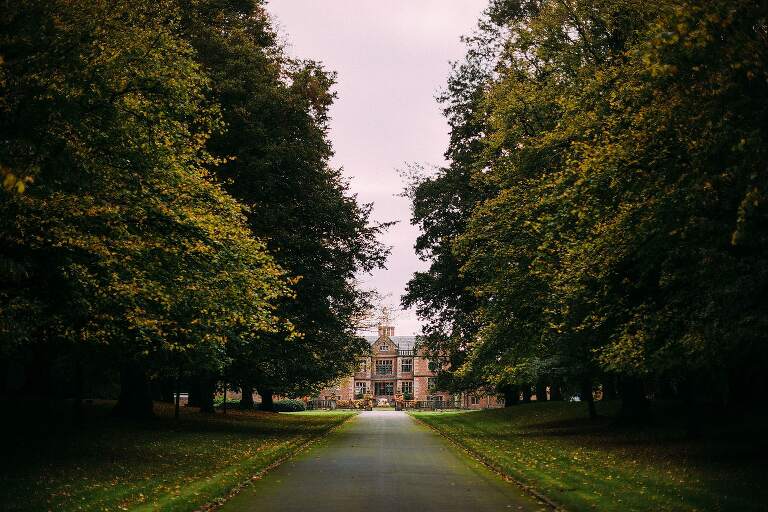 Dorfold Hall in the Autumn