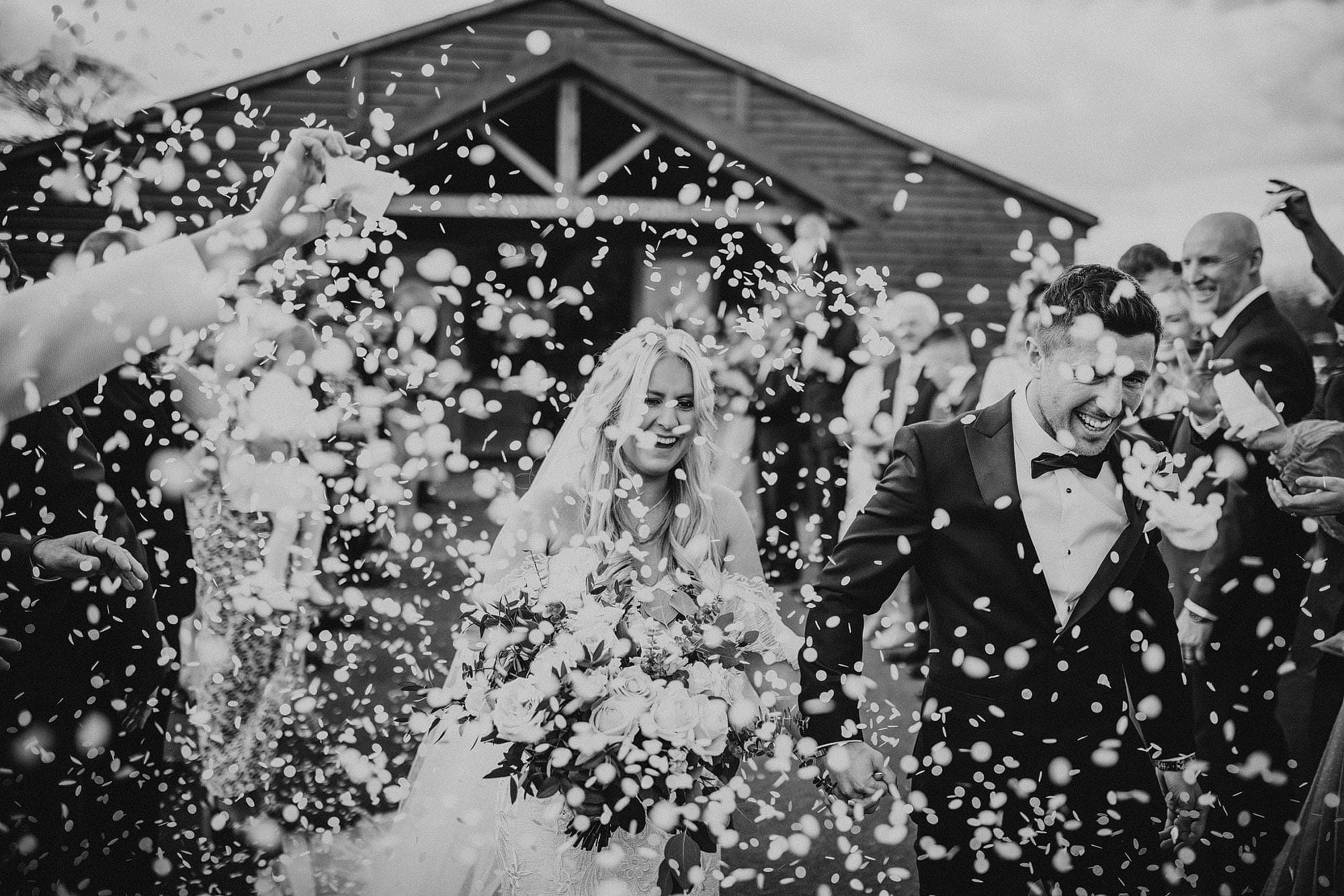Merrydale Manor Confetti Black & White