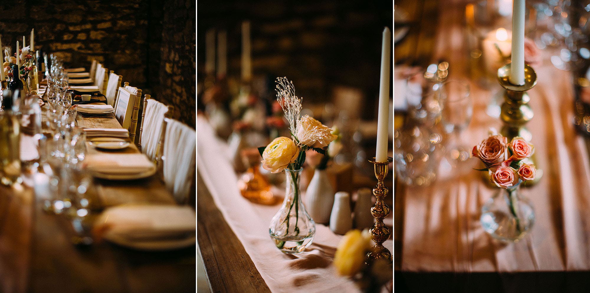 Wedding details at Eden Barn