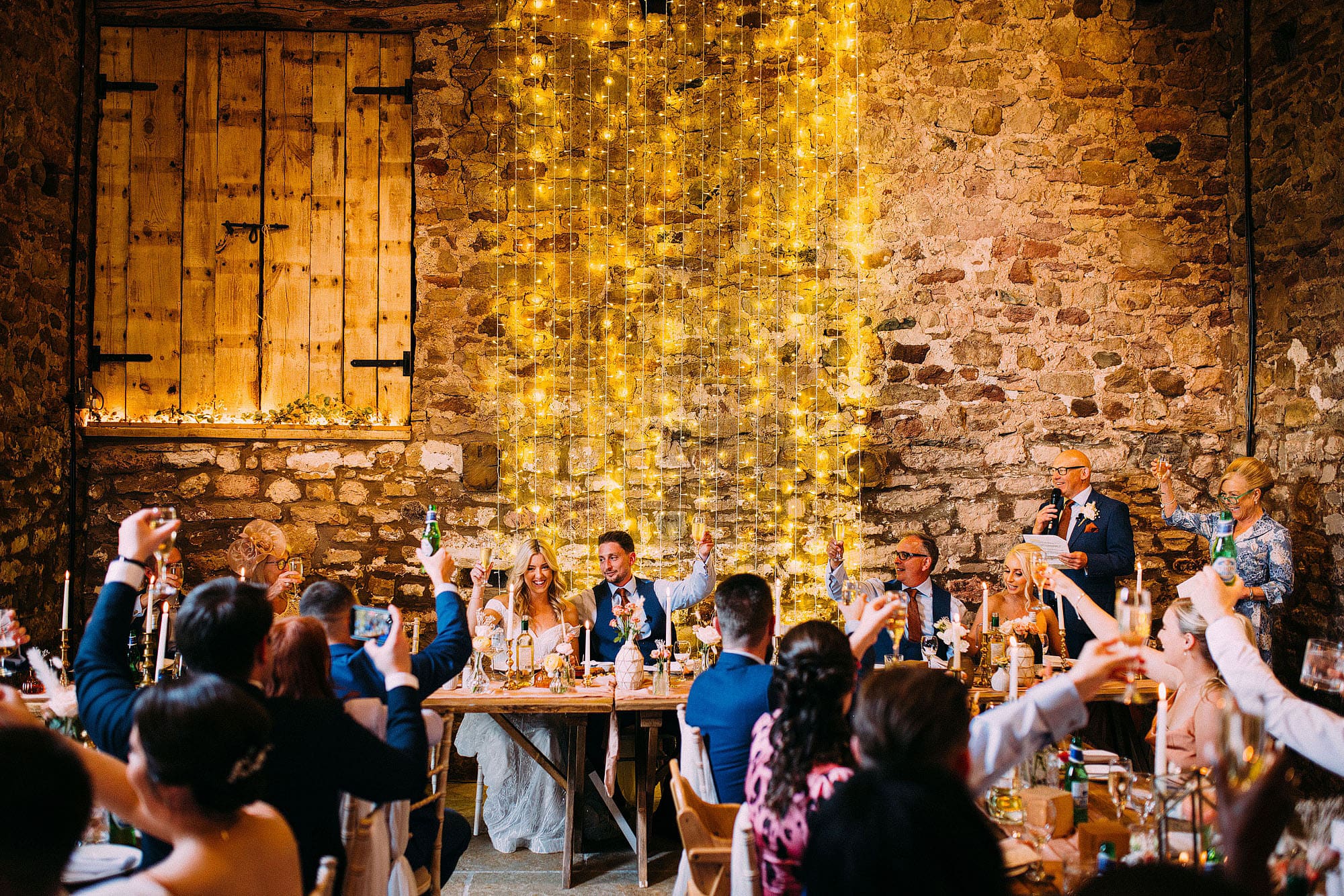Wedding Speeches at Eden Barn