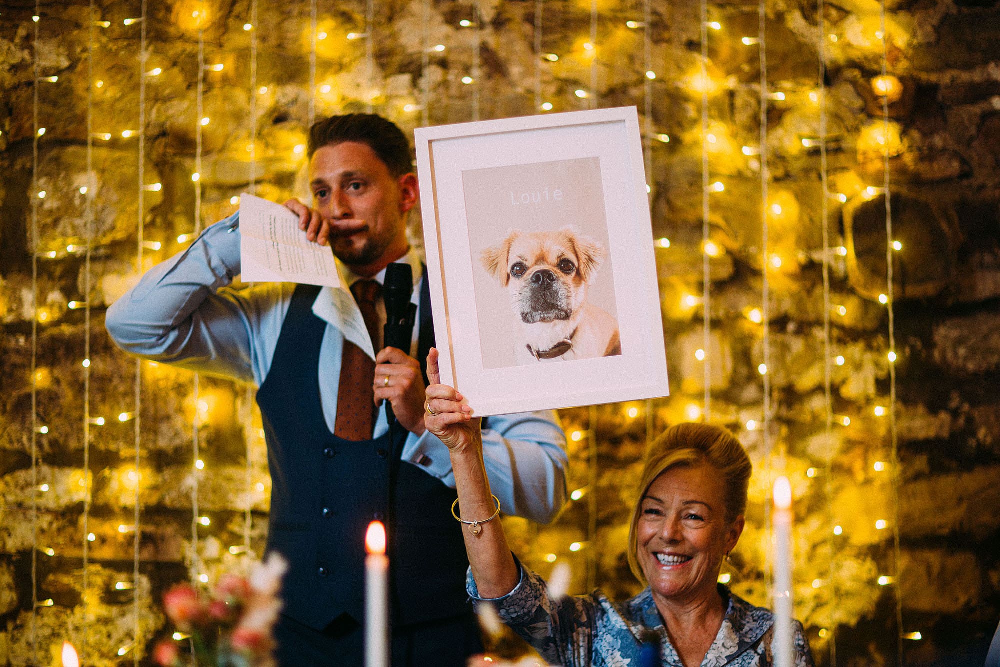 Wedding Speeches at Eden Barn
