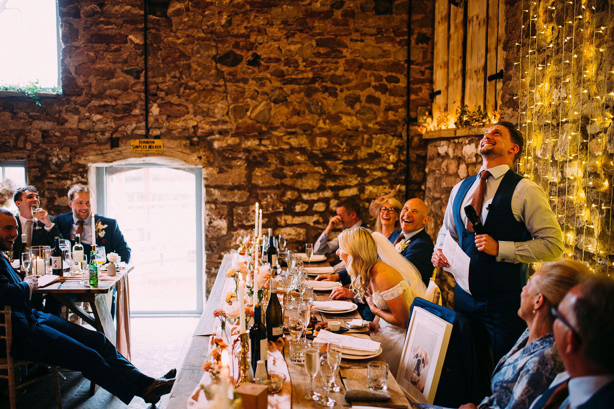 Funny Wedding Speeches at Eden Barn