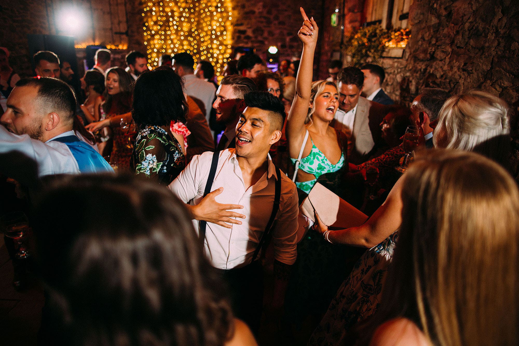 Wedding Dancefloor at Eden Barn