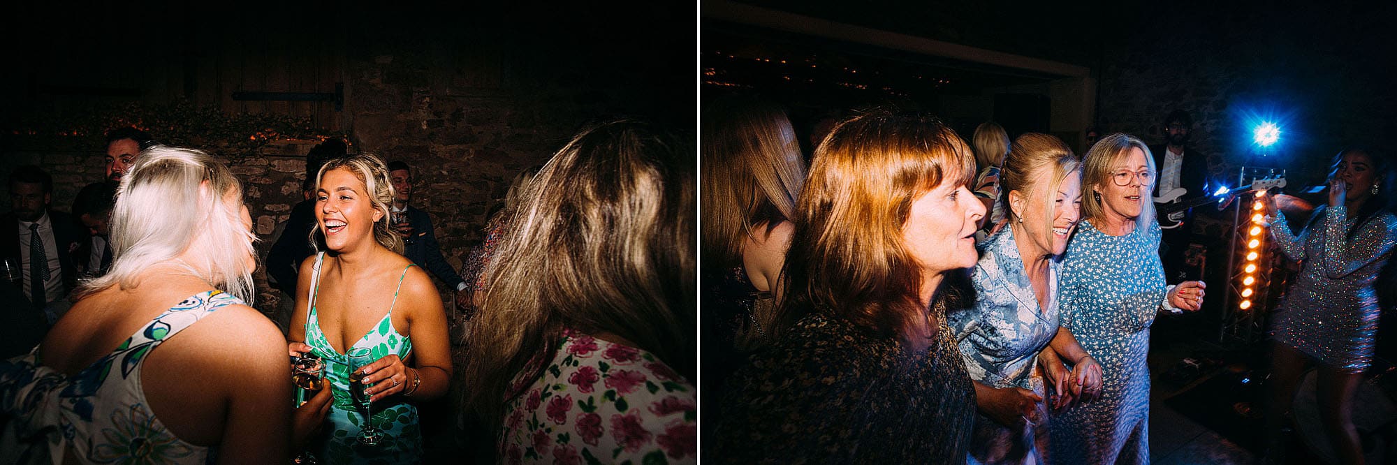 Wedding Dancefloor at Eden Barn