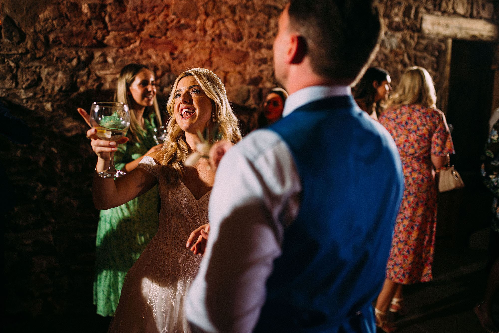 Wedding Dancefloor at Eden Barn