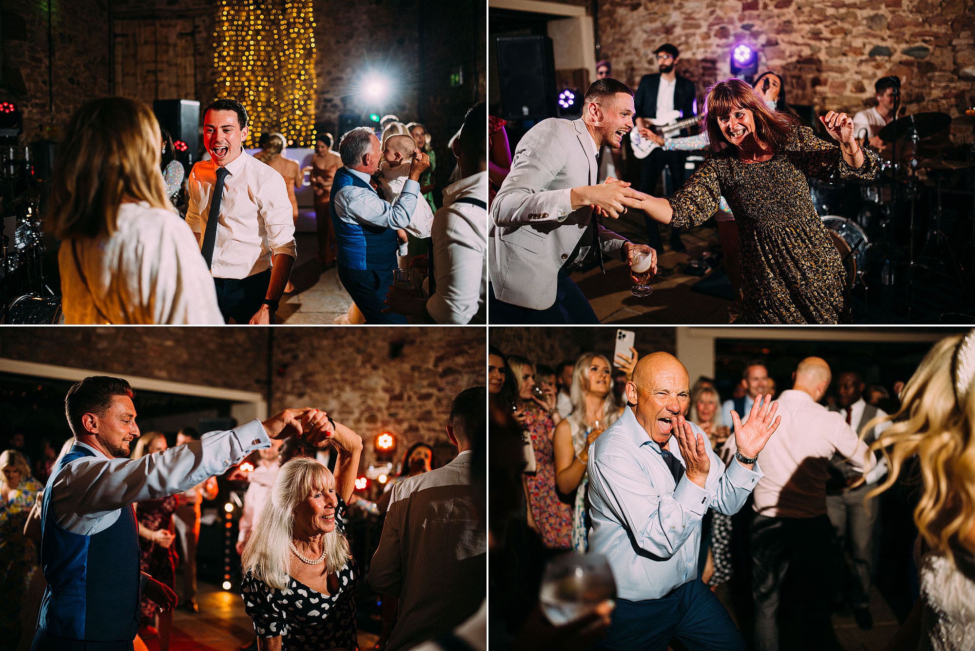 Wedding Dancefloor at Eden Barn