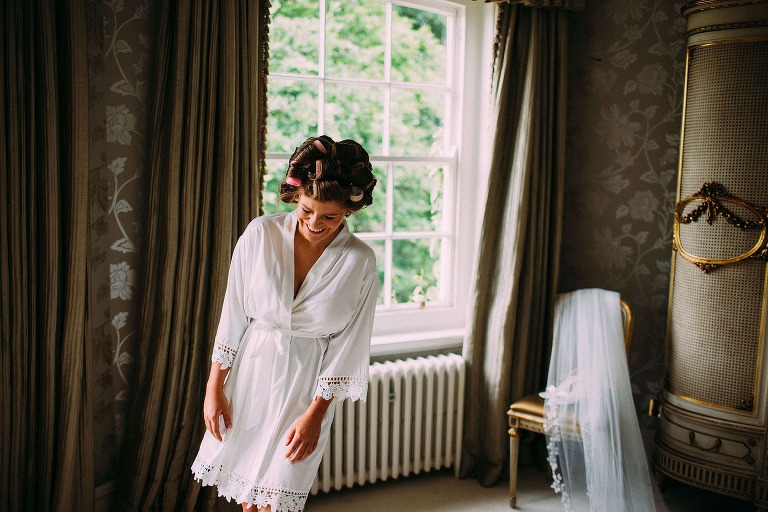 Getting ready at Delamere Manor
